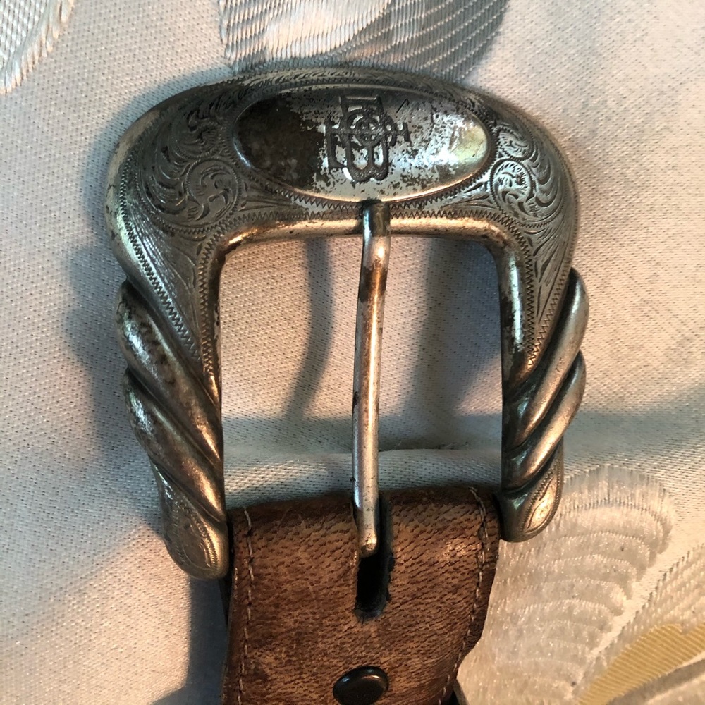 Size 36 Lucchese leather belt